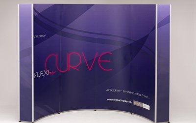 Flexi curve 4 panel no plinth Flexi curve 4 panel no plinth